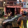 Bomberos de Cancún y Protección Civil atienden explosión de tanque de gas en avenida Politécnico