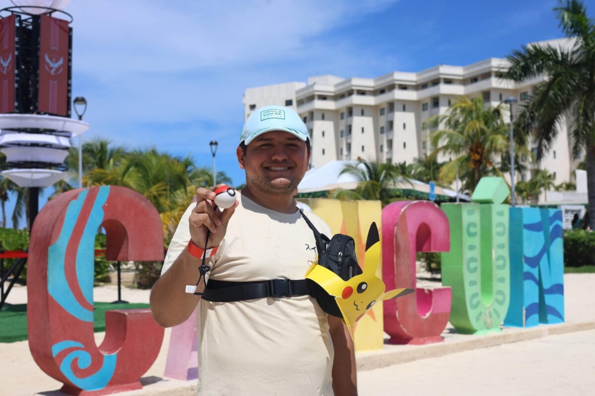 Cancún una de las cinco ciudades en el mundo en albergar el Pokémon Go City Safari 2025