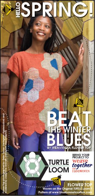 Welcome 2024 with Flowers! – TURTLE Looms – Hexagon Pin Loom