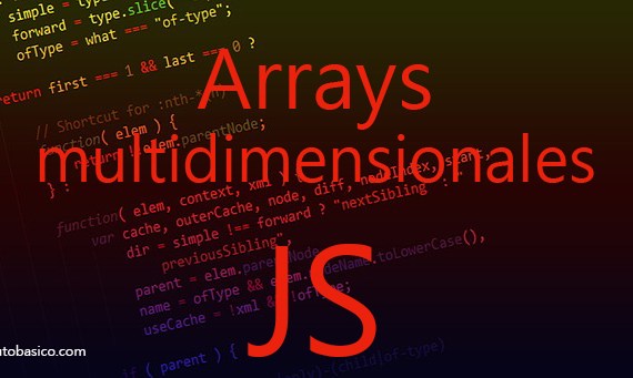 Arrays multidimensionales JavaScript