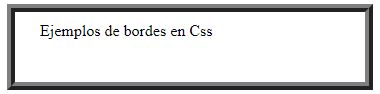 Estilos de bordes en css (border-style) - Tutobasico