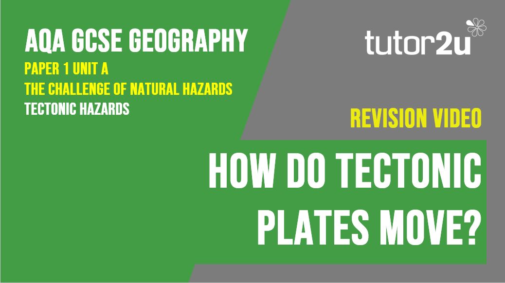 Topic Video For Aqa Gcse Geography How Do Tectonic Plates Move