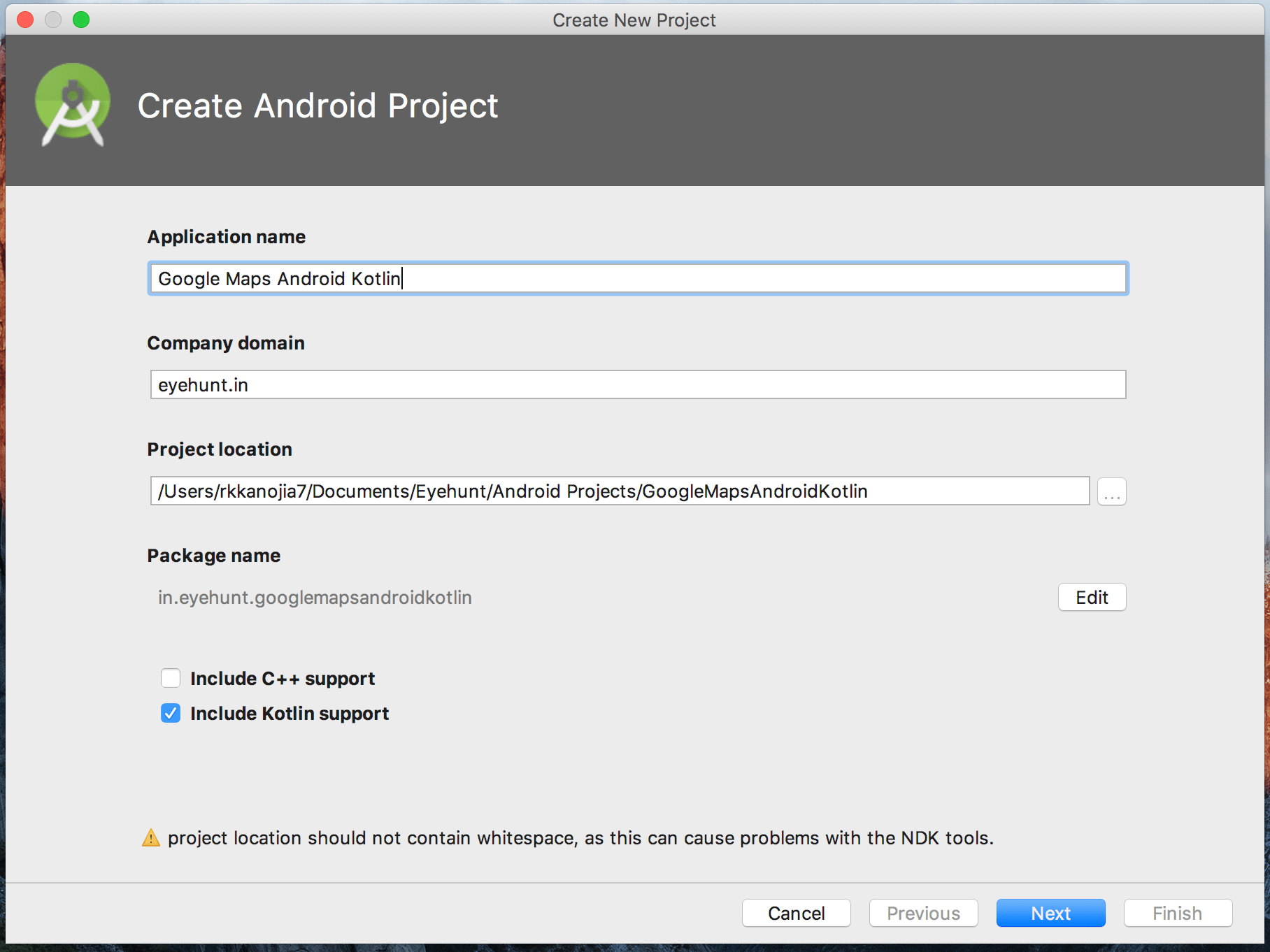 Google Maps android example with Kotlin [Easy] EyeHunts