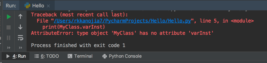 Python Class Variables Initialization | Static | Instance - EyeHunts