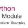 Python Math Module | Python Import Math | Function | Operator - EyeHunts