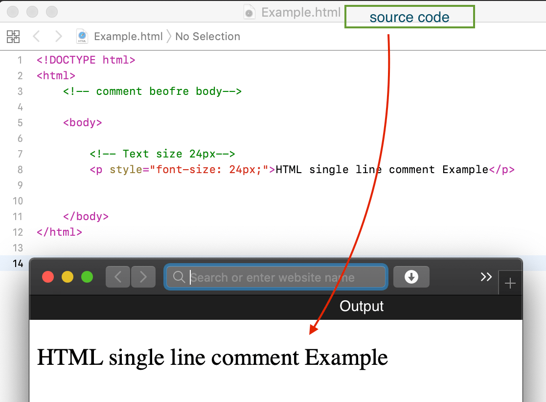 How to HTML Comments Tag | Single Line | Multiline - EyeHunts