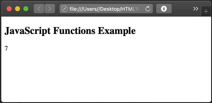 JavaScript function call | Retrun value, declaration, parameters | Examples