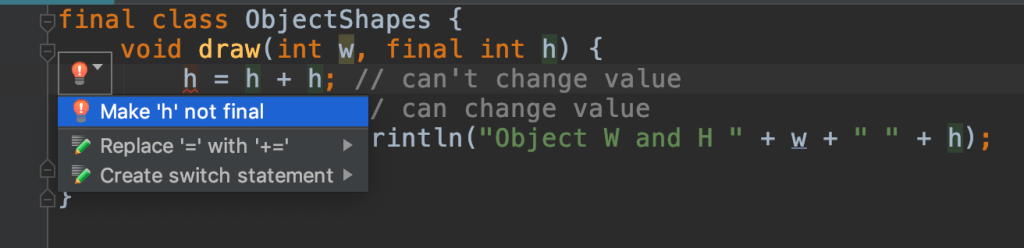 Final keyword in Java | Variable, Method, Class with examples - EyeHunts