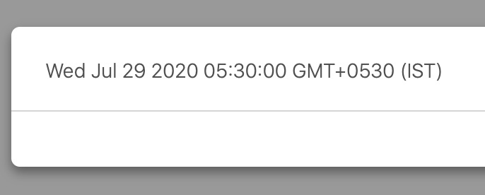 JavaScript date format example | code - EyeHunts