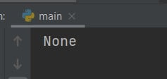 Python null variable