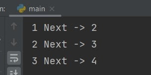 Python for loop next item | Example code - EyeHunts