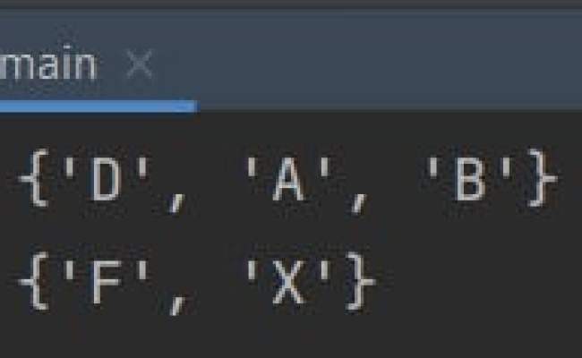 Python Difference Between Two Sets | Example Code
