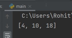 Python multiply two lists | Example code