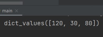 Python values() function in Dictionary