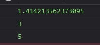 Square root JavaScript without math