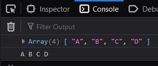 JavaScript Spread syntax