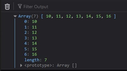 JavaScript sort array of numbers without sort function | Example code