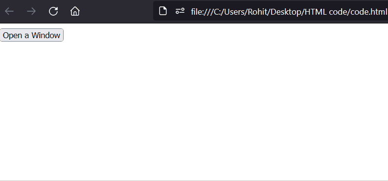 Methods of window object in JavaScript
