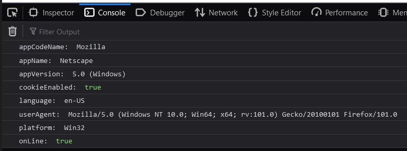 Navigator object in JavaScript | API