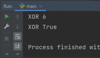 Python XOR operator | Code