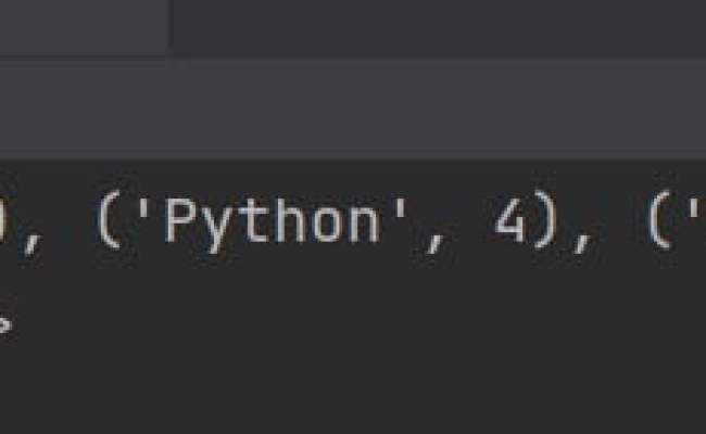 Python Zip() Function