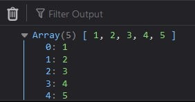 JS Remove duplicate from the input array