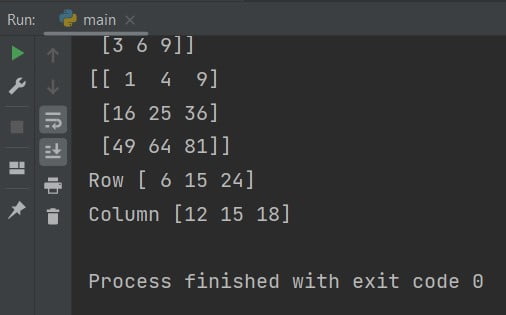 2D Array In Python NumPy