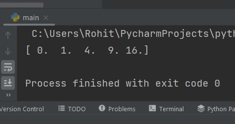 Append to numpy array in loop