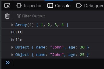Mutable and Immutable in JavaScript