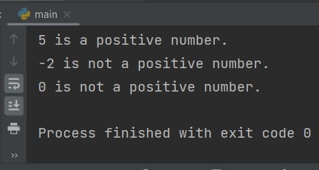 Python if boolean False