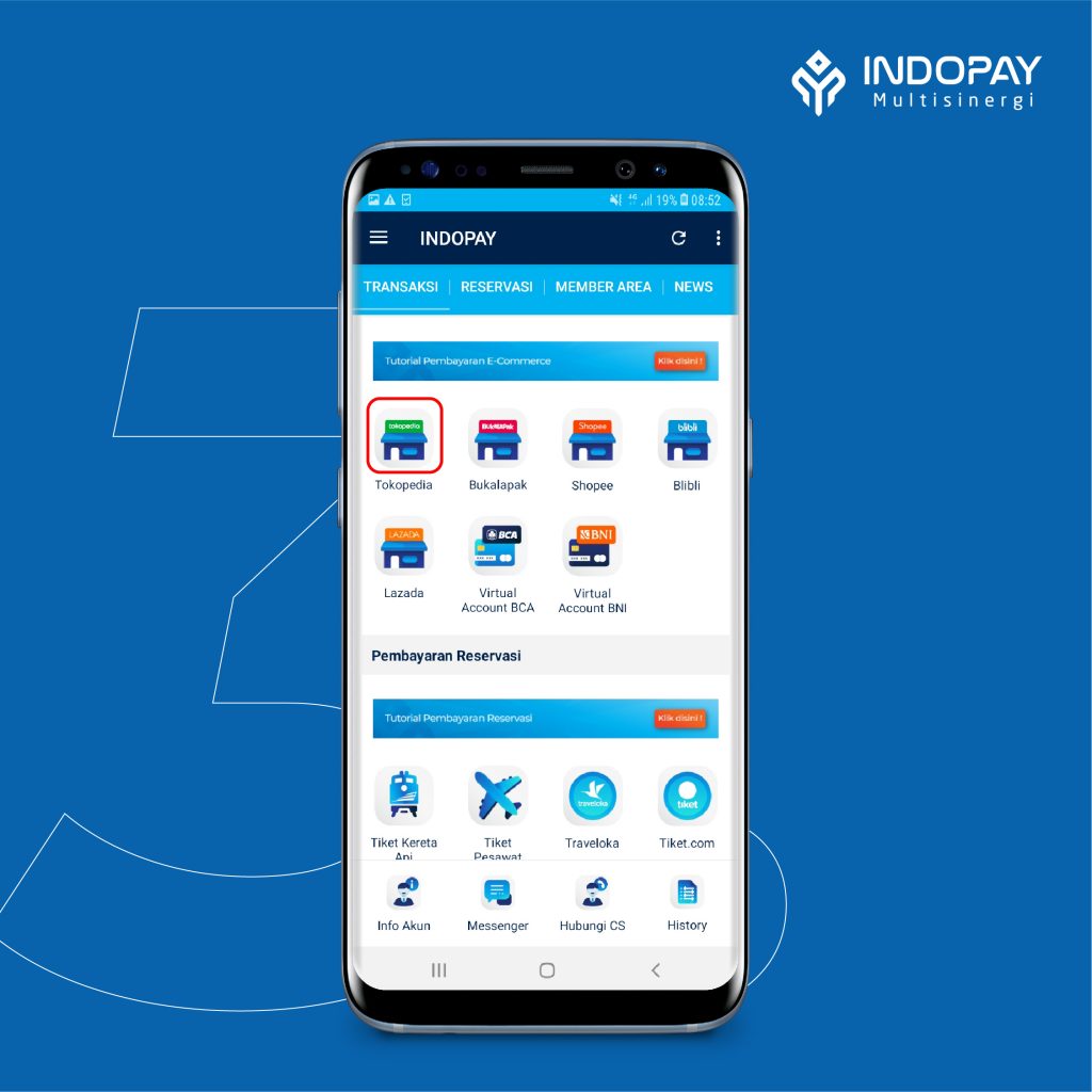 Belanja sambil rebahan bisa lebih murah, kak idn times udah pilihin kode voucher kfc 40% dan masih banyak lagi. Cara Pembayaran E-Commerce Tokopedia - INDOPAY