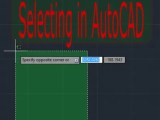 Autocad Tutorial 08 Selecting In Autocad