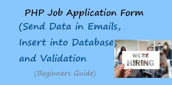 Php Job Application Form - Modern Nature Wallpaper - Full HD