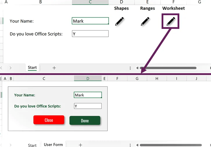 2 Formas De Crear Un Formularios En Office Script Y Vba En Excel - Light Background Collection - High Resolution Quality