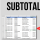 Los SUBTOTALES en Excel