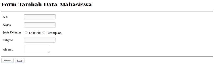 Pelayan nis menyimpan semua maklumat pengguna dalam pangkalan data. Tutorial Sagala Aya