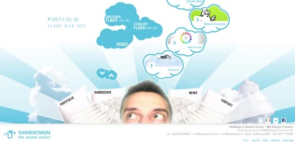 Samueleschiavo.it 12 Fresh and Inspirational Portfolios - Inspirational Work 6