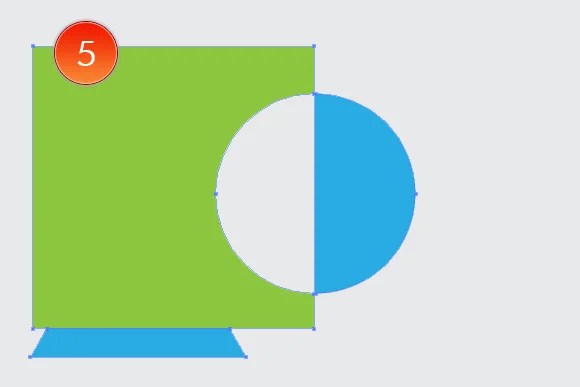 Shape Builder Tool in Adobe Illustrator CS5 125