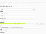 How To Create An Ftp Account In Cpanel