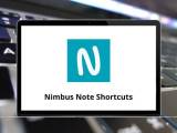 20 Nimbus Note Keyboard Shortcuts Nimbus Note Shortcuts Pdf