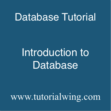 DBMS Tutorial | Database Management System Tutorial - Tutorialwing