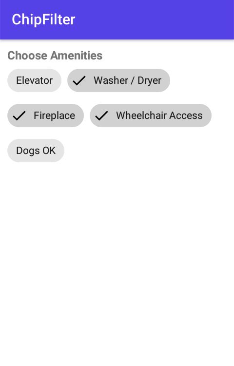 Android Choice Chip Using Kotlin With Example Tutorialwing - Desktop Gradient Textures for Desktop