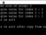 Java Program To Copy One Array To Another Array Tutorial World