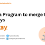 Java Program To Merge Two Arrays - Tutorial World