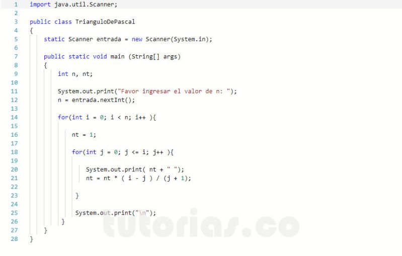 Ciclo For Javascript Triangulo De Pascal Tutorias Co - Classic Desktop Light Illustrations | Free Download