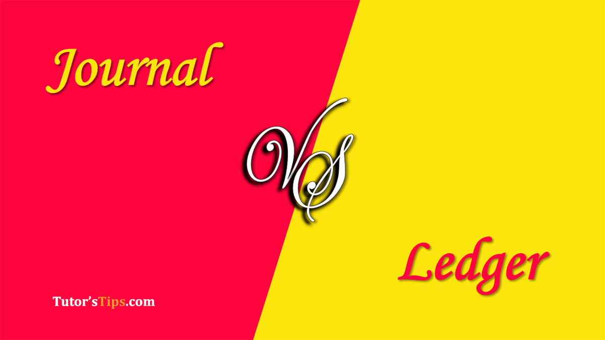 16 Main Difference between Journal and Ledger In Hindi