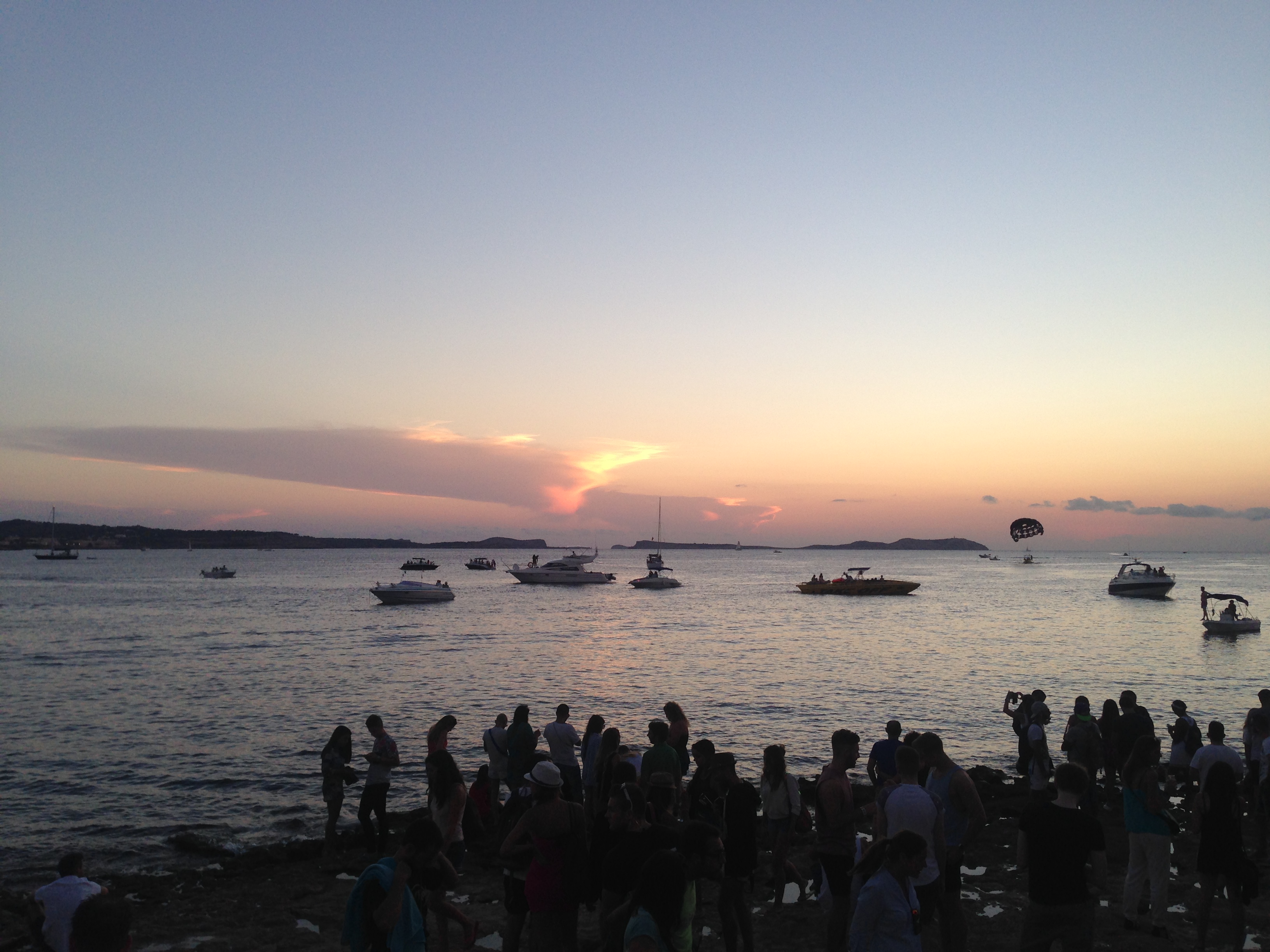 Puesta de sol en Café del Mar