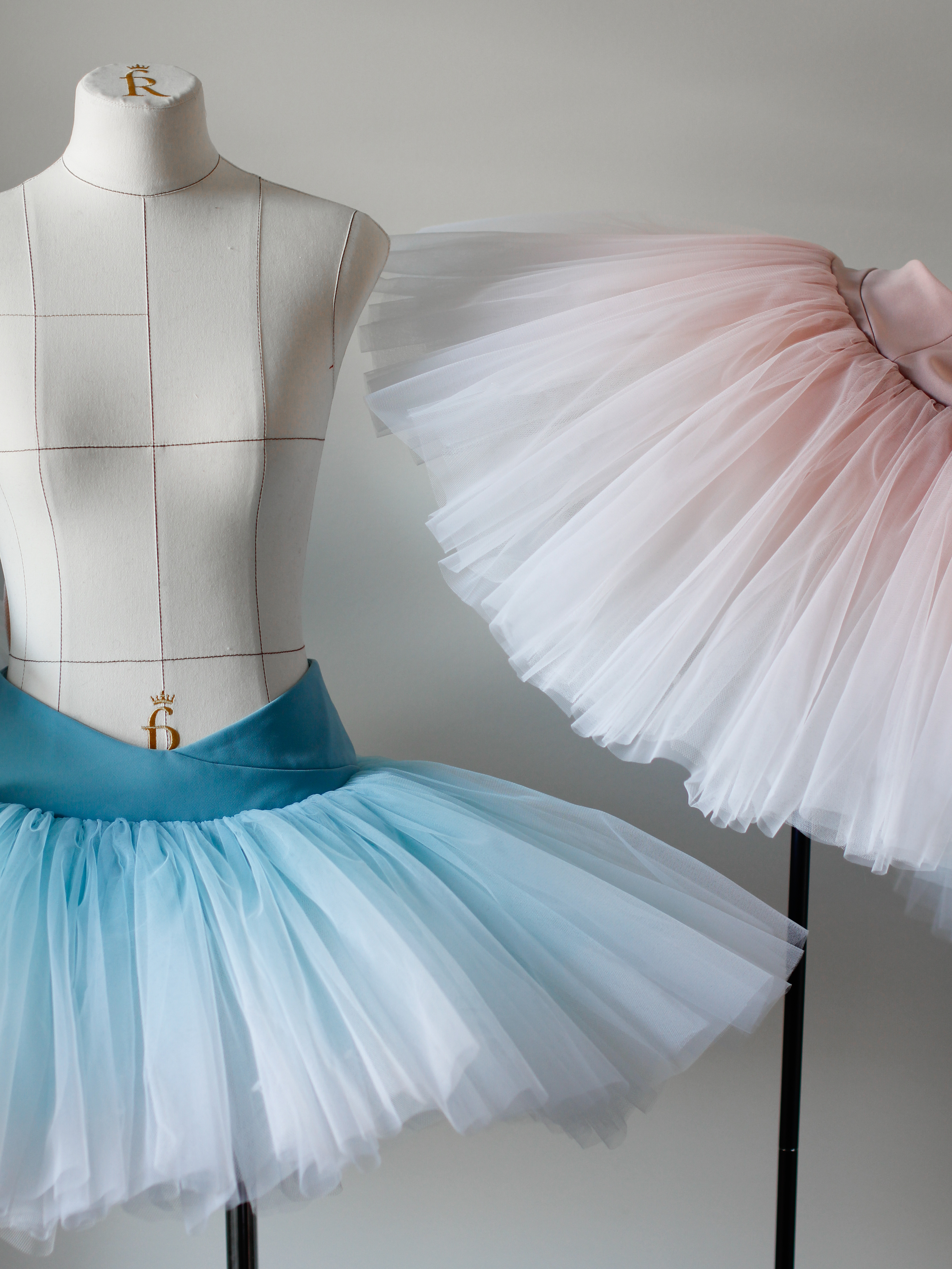 Rehearsal Ballet Tutu | Soft Bell Ombré - Tutu Studio Borealis