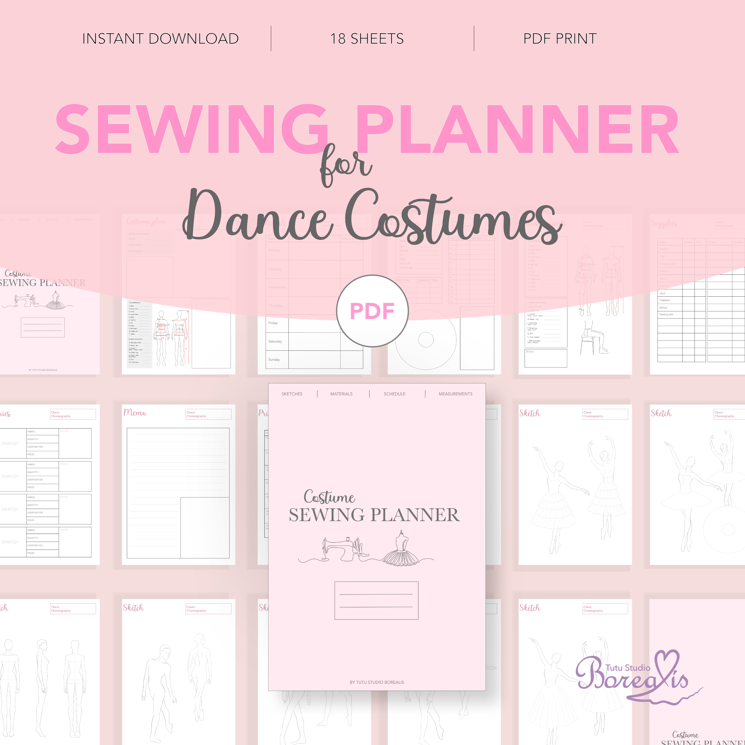 Costume Making Plan Template