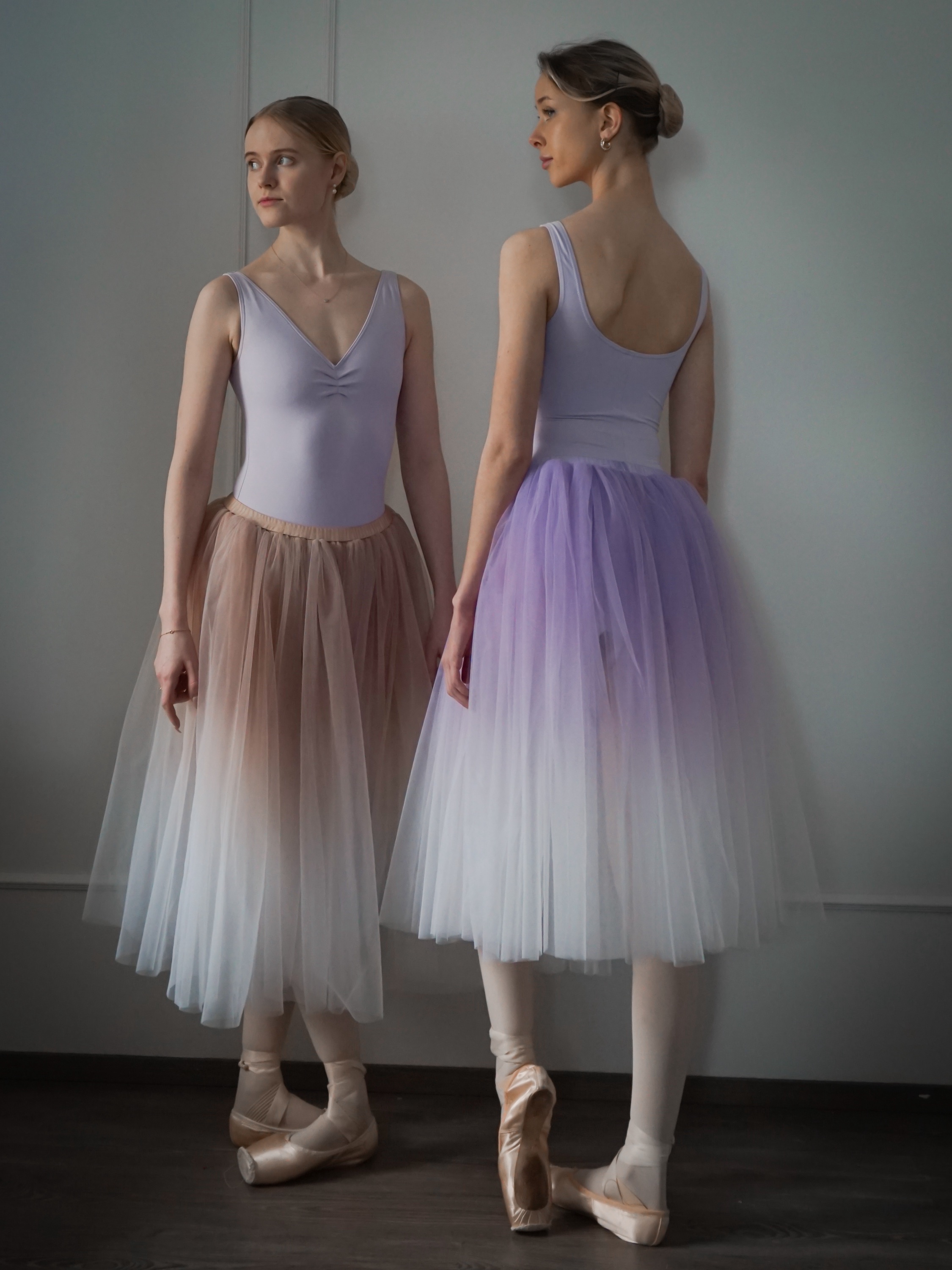 Romantic Tulle Skirt with ombre